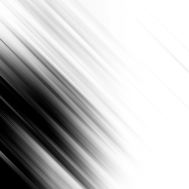 Black and white stripe abstract background Motion lines effect Grayscale fiber texture backdrop and banner