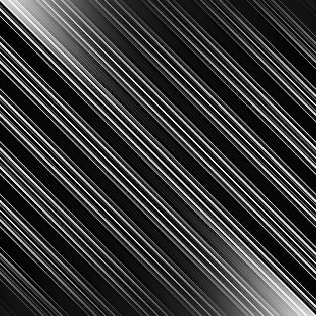 Black and white stripe abstract background Motion lines effect Grayscale fiber texture backdrop and banner