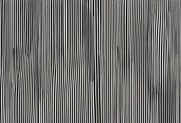 A black and white striped pattern with varying thickness