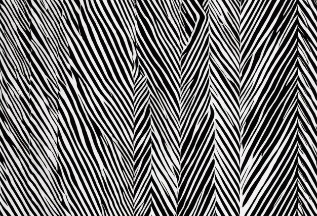 A black and white striped pattern with varying thickness