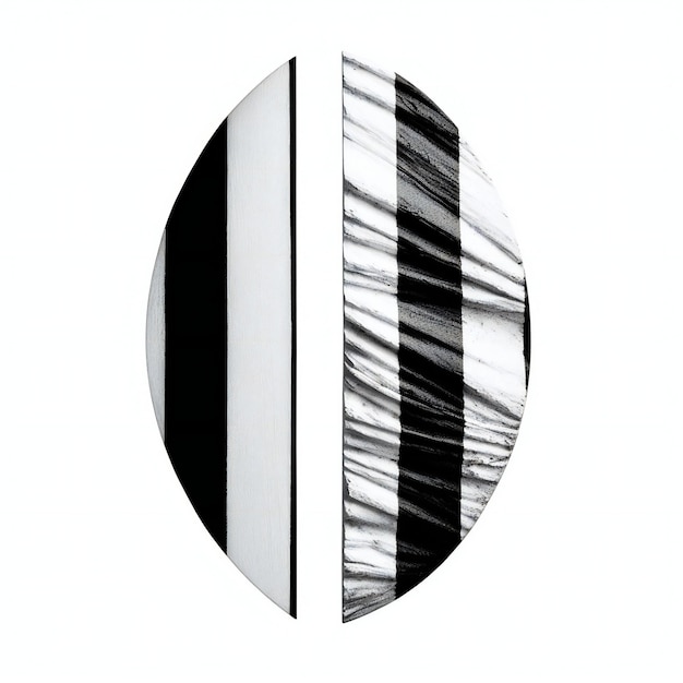 Black and white stripes on a white background Elements of design