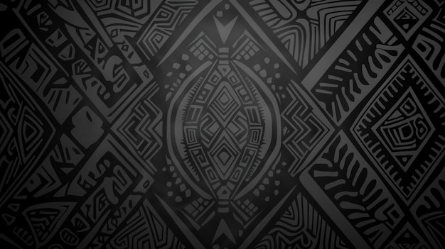 a black and white wallpaper with a turtle on it