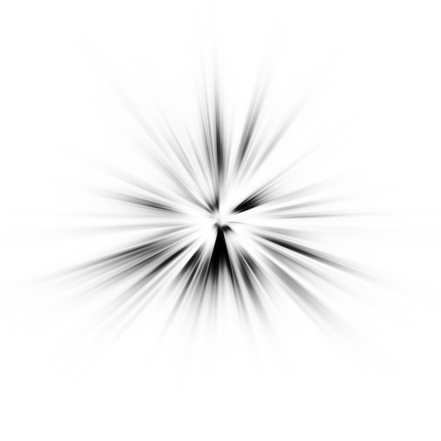 Black and white zoom motion effect Abstract background