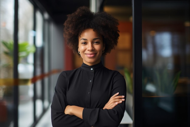 Black woman in Business African American professional Black owned company