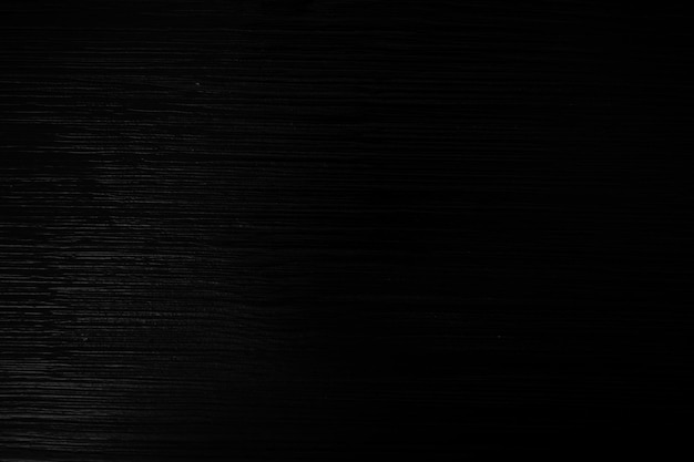 Black wood background closeup texture of black color