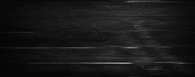 Black wood background