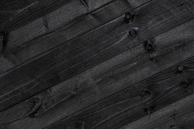 Black wooden background