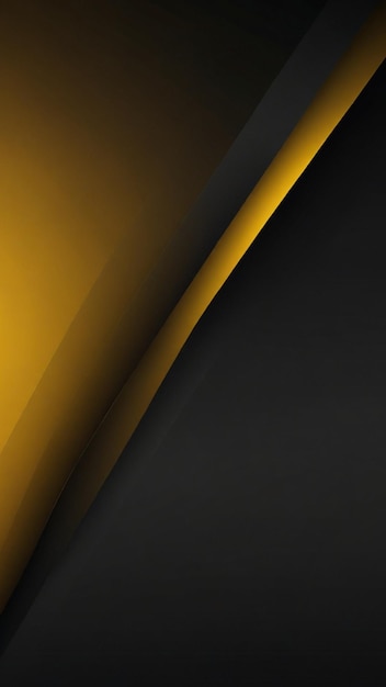 Black and Yellow Abstract Vivid Gradient Portrait Background