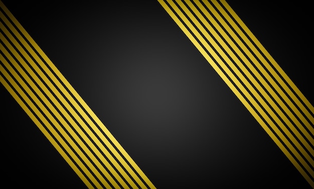 Black and yellow stripped background