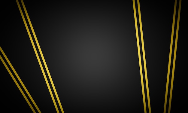 Black and yellow stripped background