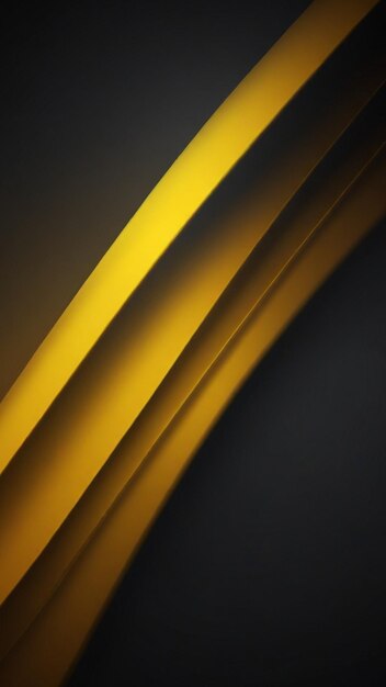 Black and Yellow Vivid Background Design