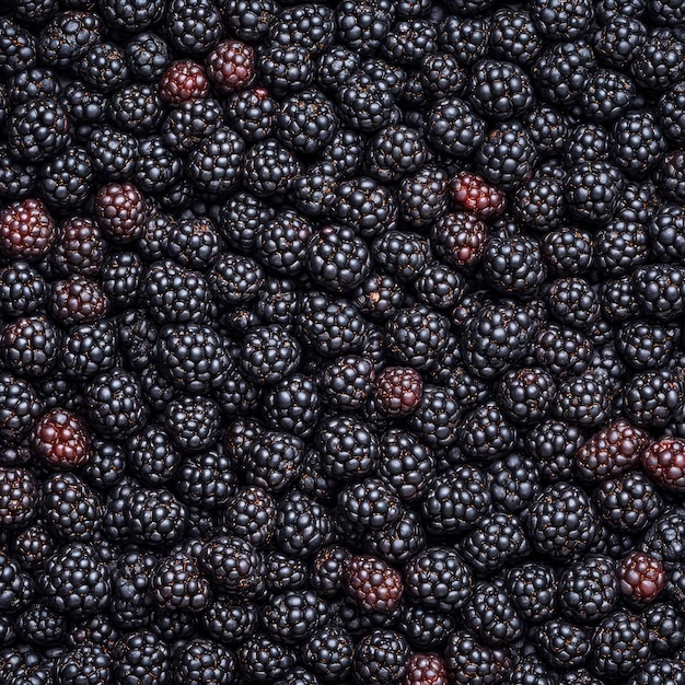 Photo blackberry fruit fresh and tasty overwhelming abundance