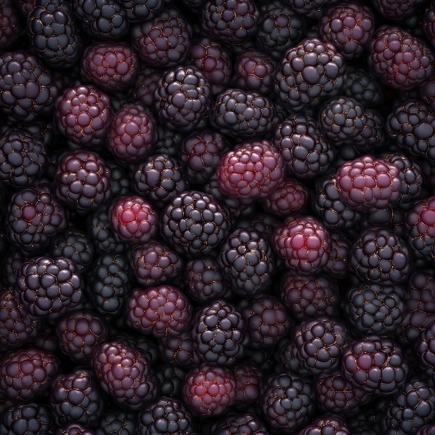 Blackberry fruit fresh and tasty overwhelming abundance