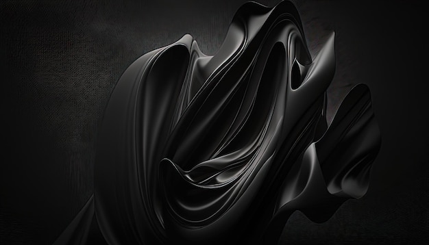 Blackest black backdrop for dramatic effect conveying intensity and depth