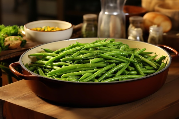 Blanched Green Beans Dinner Recipe