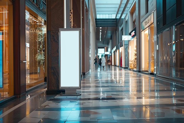 Blank advertising billboard on different places mock up for your product design Generative AI