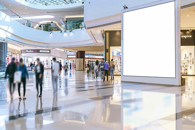 Blank advertising billboard on different places mock up for your product design Generative AI