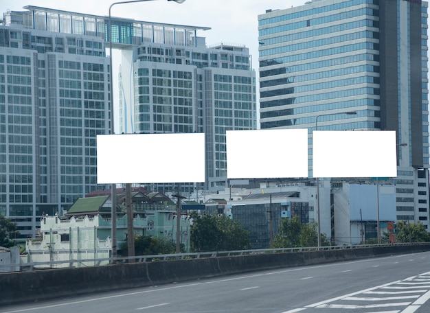 Blank billboard.