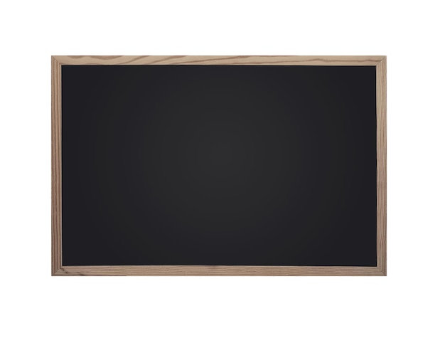 Blank blackboard