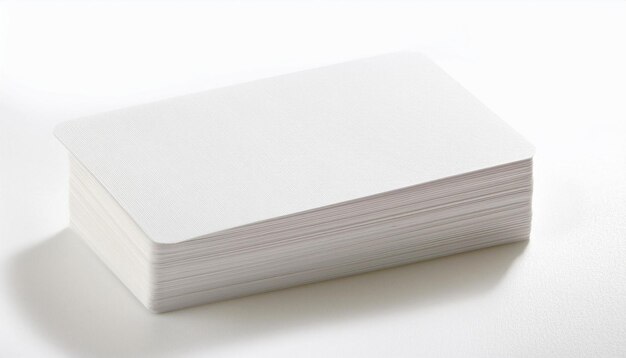 Photo blank business card