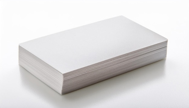 Photo blank business card