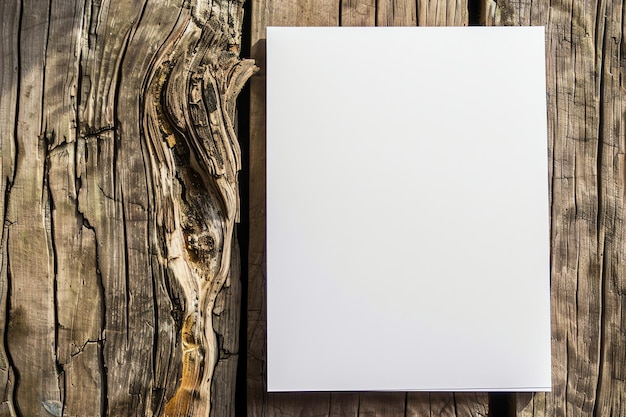 Blank ceramic dinner plate mock up on a hanger Rustic Wooden Table for celebration concept for or