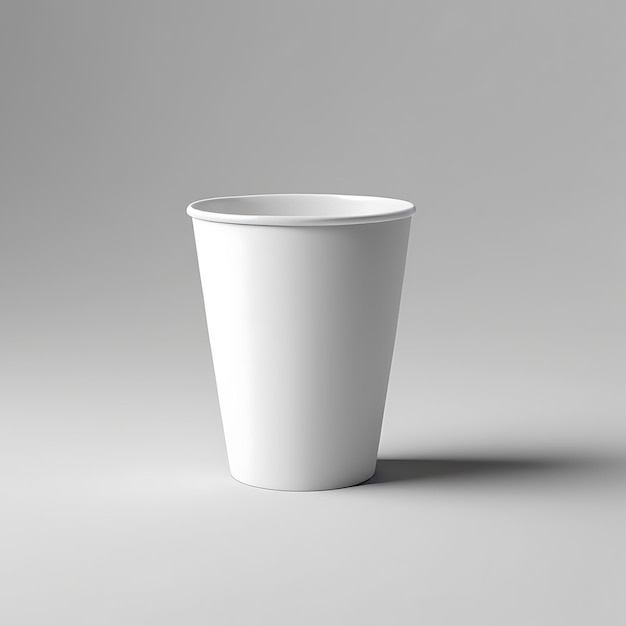 Blank coffee cup mockup