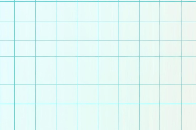 Blank Grid Paper with Cyan Lines A Minimalist Design Element