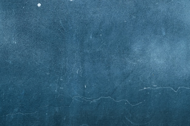 Blank grunge concrete wall blue color for texture background 