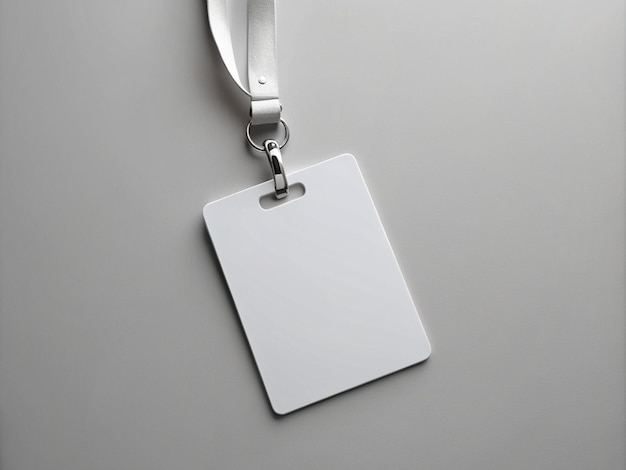 Blank ID Card Mockup