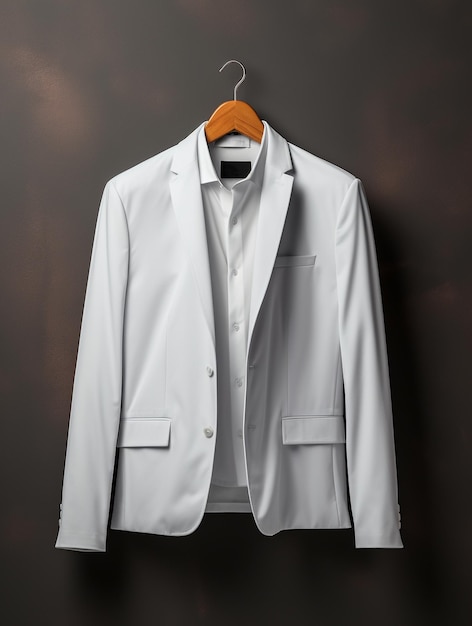 Blank jacket photo for mockup design