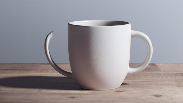 Blank mug mockup