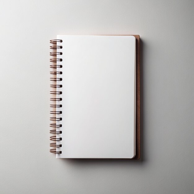 Photo blank notebook