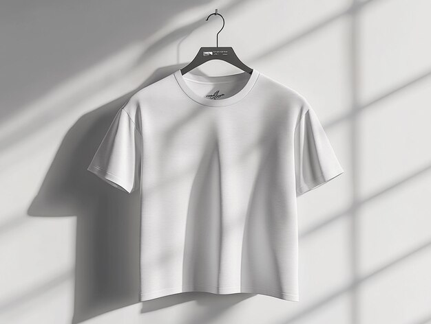 Photo blank oversized tshirt mockup