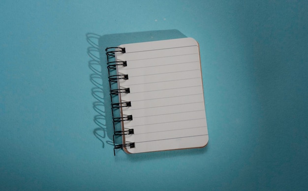 Blank paper note book