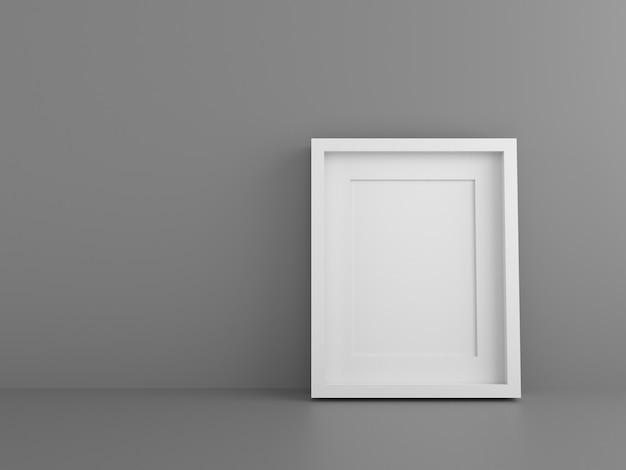 Blank picture frame template for place image or text inside.