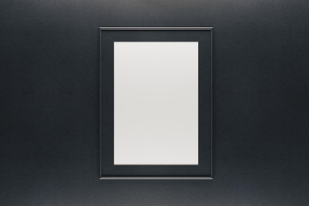 Blank picture frame