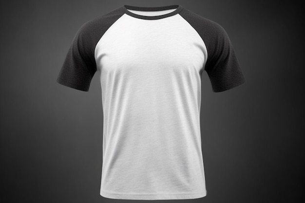 blank Raglan baseball t shirt mockup