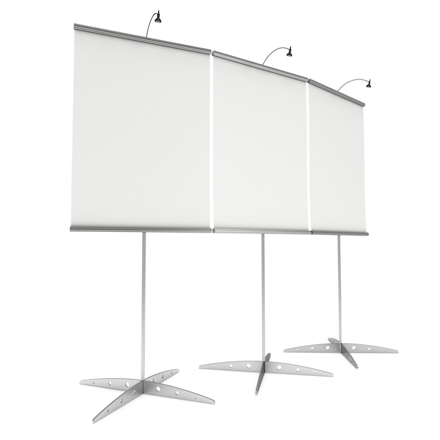 Blank Roll Up Expo Banner Stand