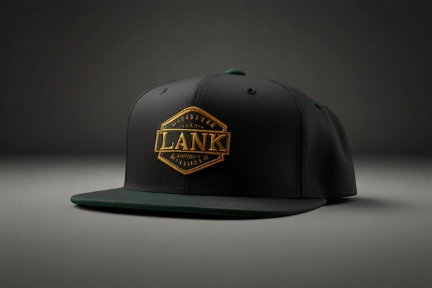 Blank Snapback Cap Mockup Realistic Headwear Template