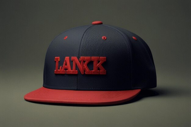 Blank Snapback Cap Mockup Realistic Headwear Template