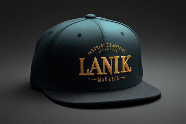 Blank Snapback Cap Mockup Realistic Headwear Template