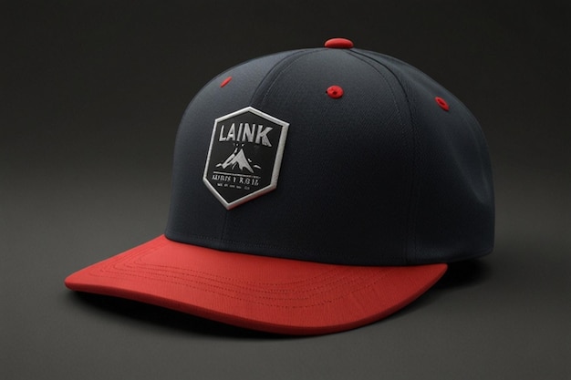 Blank Snapback Cap Mockup Realistic Headwear Template