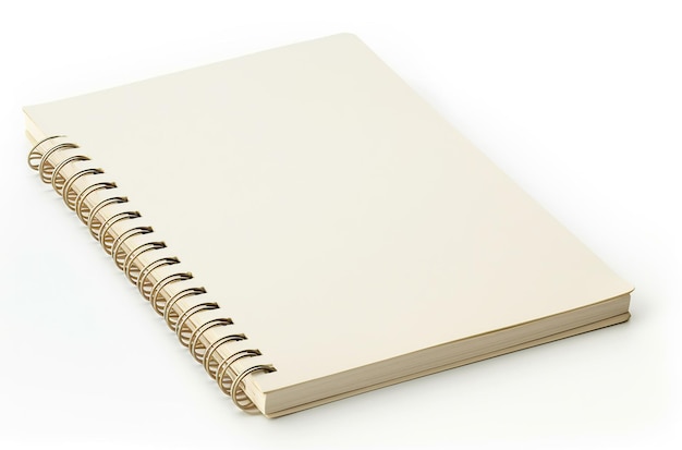 Photo blank spiral notebook