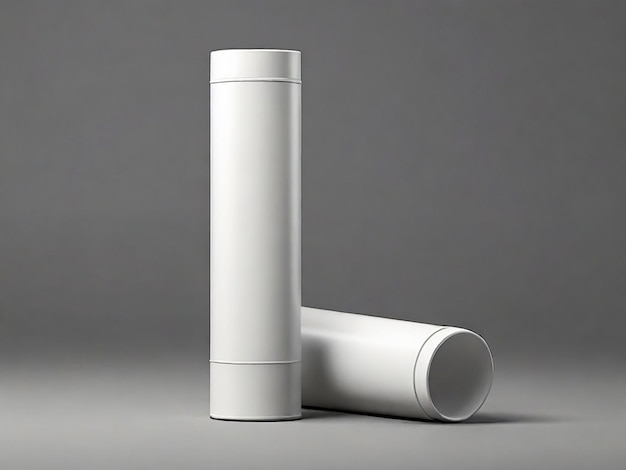 Photo blank tube mockup