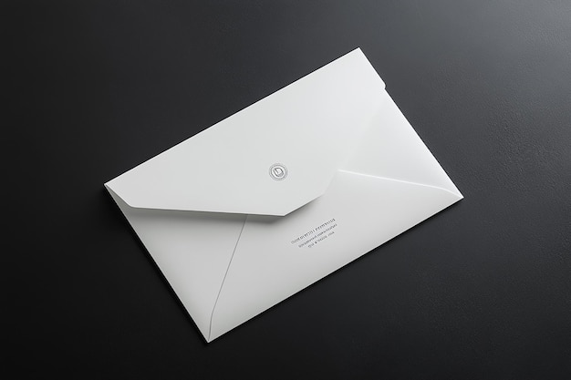 Blank White Envelope Mockup