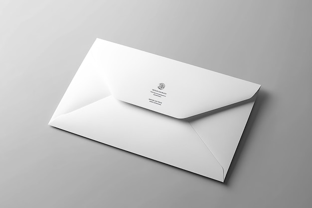 Blank White Envelope Mockup