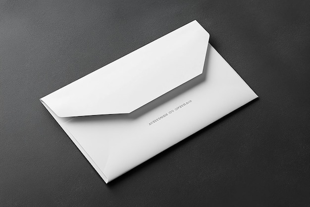 Blank White Envelope Mockup