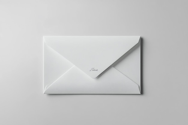 Blank White Envelope Mockup