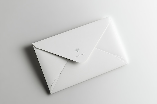 Blank White Envelope Mockup